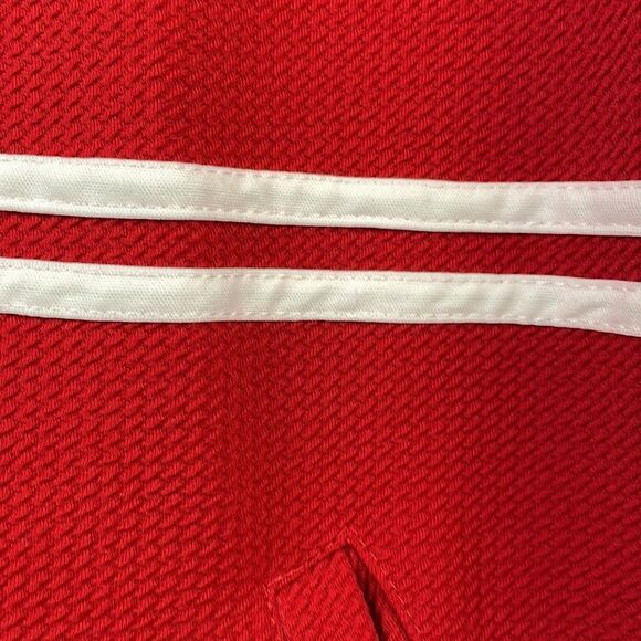 FRESH. Men's Pullover 1/4 zip Thermal Red pullover jacket/pullover. - Picture 3 of 9